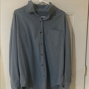 Men's Blue Corduroy Jacket